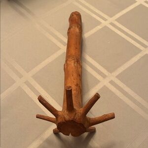 Vintage 1930’s Kitchen Utensil Hand Carved From A Christmas Tree 12”